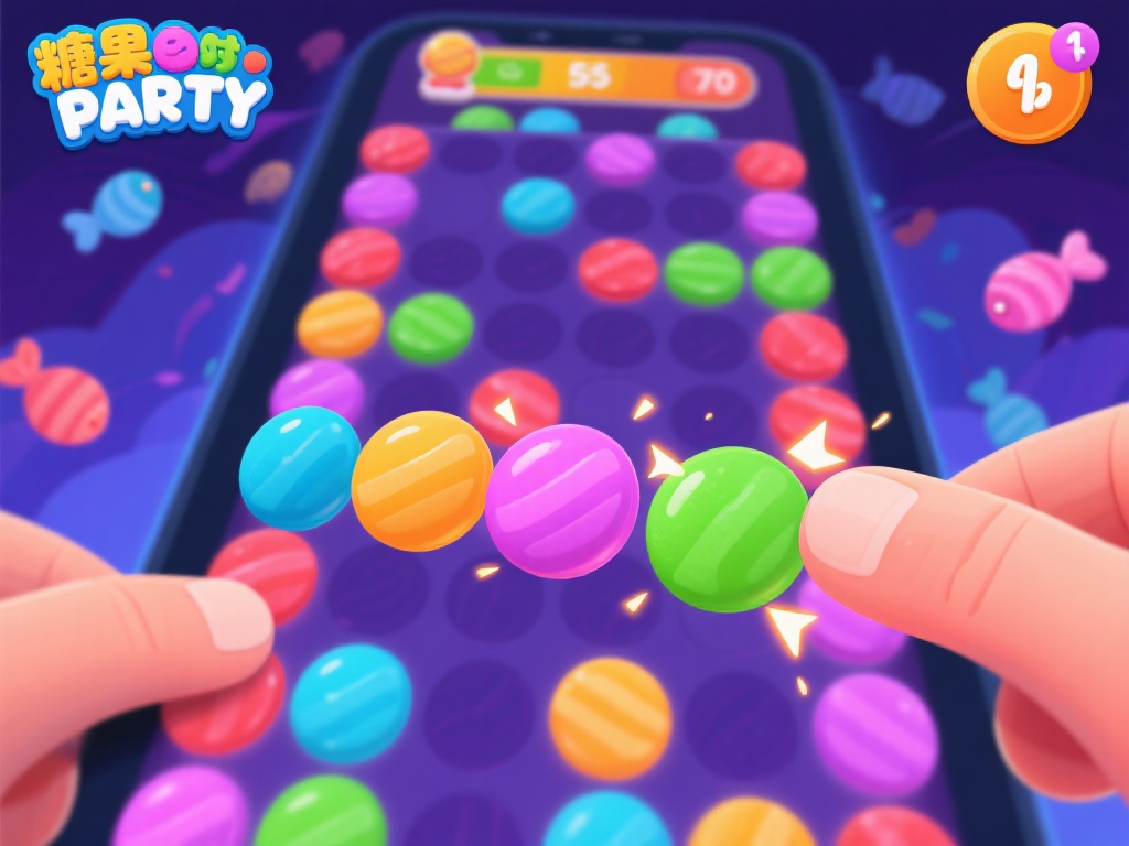 手机上的糖果派对：趣味玩法畅享甜蜜欢乐时光 