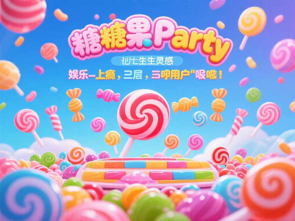 糖果派对的诞生灵感：娱乐与糖果的结合
糖果派对最