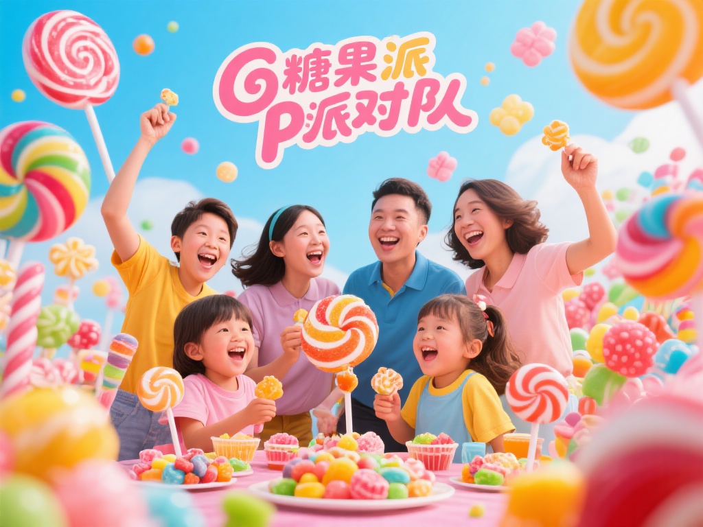 糖果派对队:甜蜜冒险欢乐启程,奇趣之旅精彩开幕 “糖果派对队”代表着一种追求快乐与美味的生活方式。