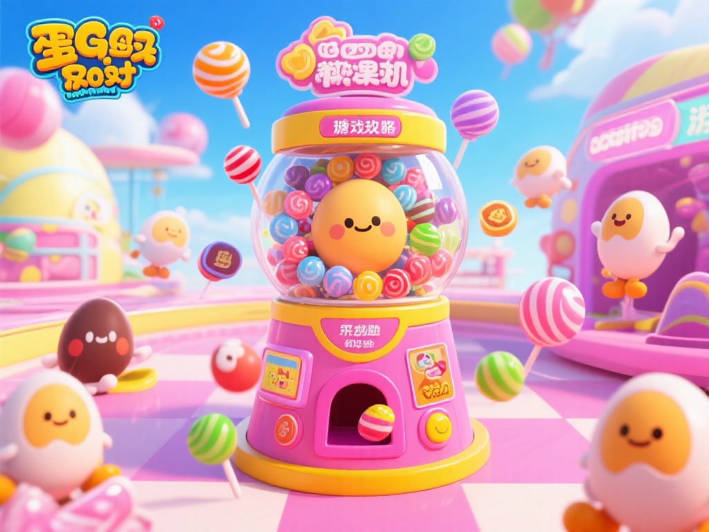 在游戏《蛋仔派对》中，糖果机玩法无疑是许多玩家趋之