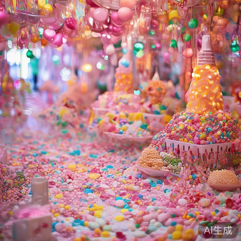 除了视觉上的冲击，“糖果派对294”还融入了多种互