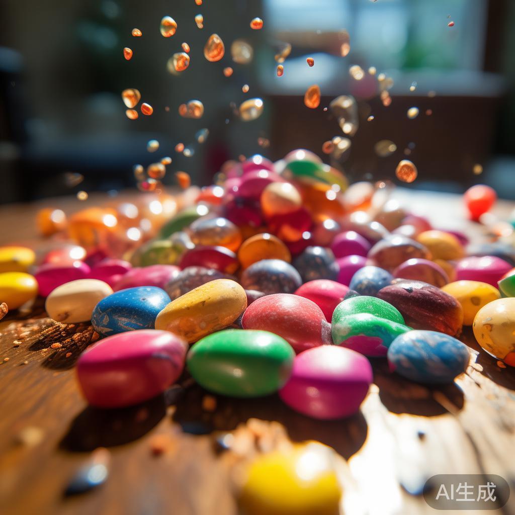 自然真实：模仿现实生活中糖果的碰撞和碎裂声，增强场