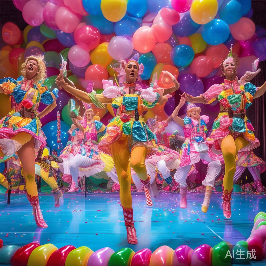 甜蜜糖果派对舞蹈精彩表演全攻略:完美演绎甜蜜时刻 一个成功的糖果派对舞蹈,首先需要围绕“甜蜜”这一主