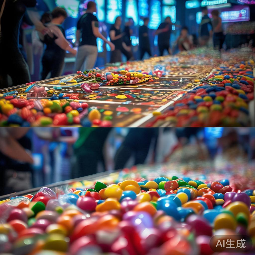 在一些令人难忘的游戏场景中，玩家们通过灵巧的操作成