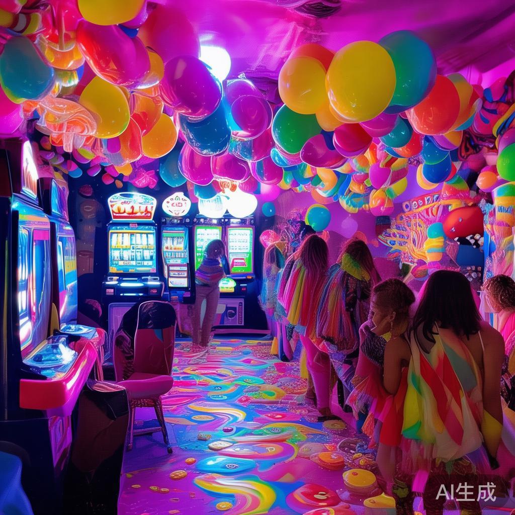 璀璨夺目的赌钱糖果派对夜晚狂欢盛宴盛情开启 所谓“赌钱糖果派对狂欢夜”,实质是将童趣十足的糖果