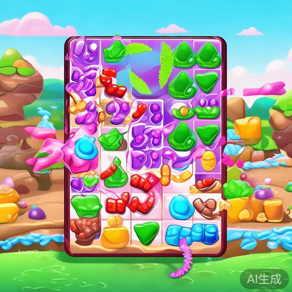 适合赚零花的趣味糖果派对上下分游戏推荐大全 这款游戏融合了传统的拼图玩法与糖果元素,规则简单但